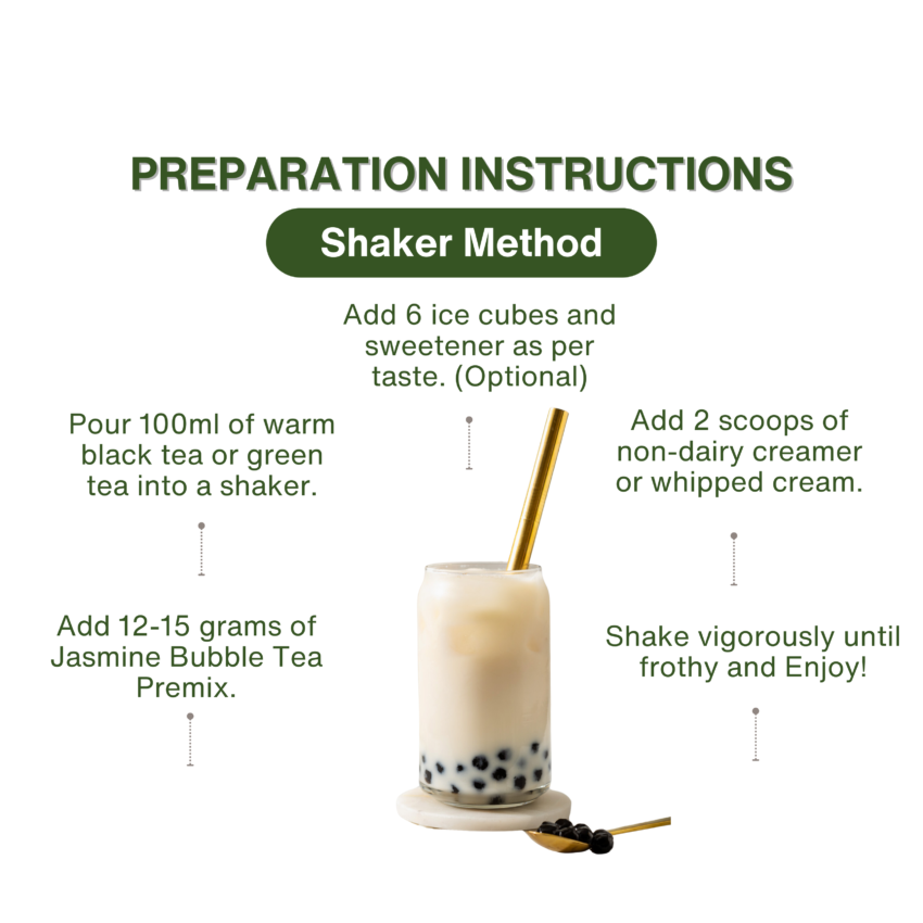 Jasmine Bubble Tea Premix - Image 4